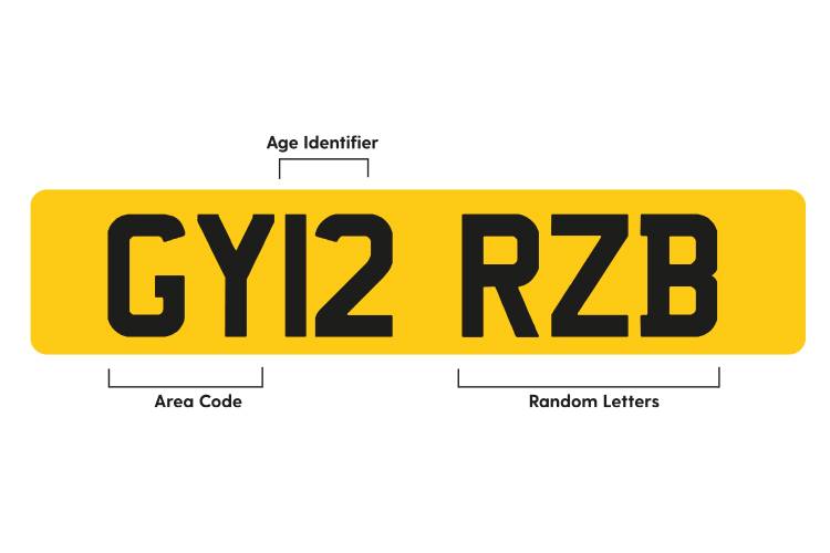 reg plate graphic